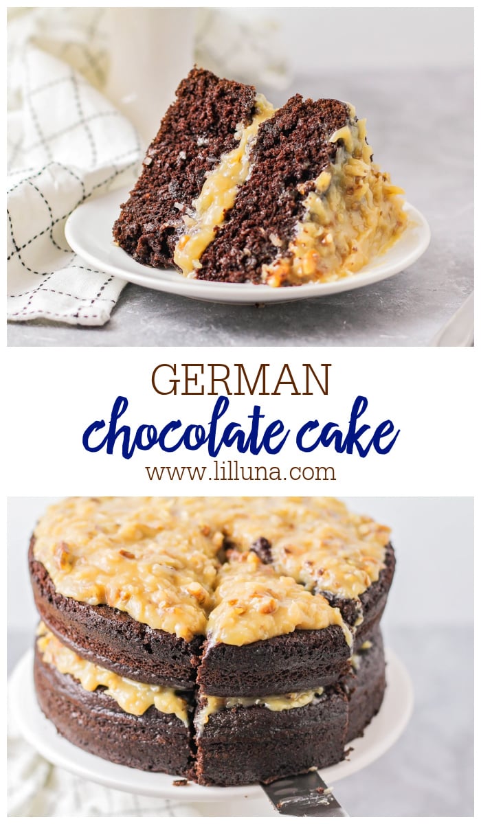 The Best German Chocolate Cake Lil' Luna