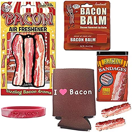 Bacon items gift set from Amazon.