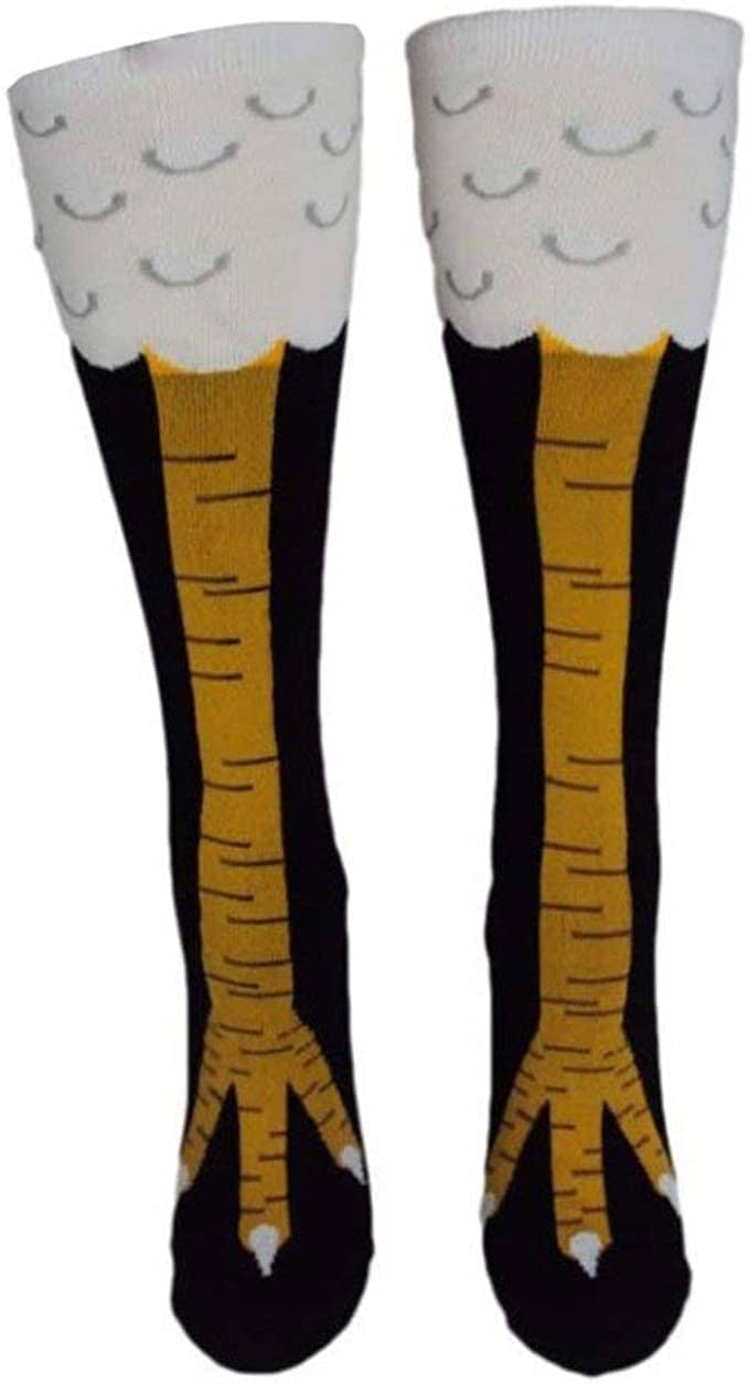 Chicken feet knee-high socks from Amazon.