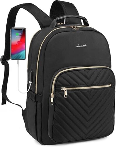 Laptop travel backpack from Amazon.