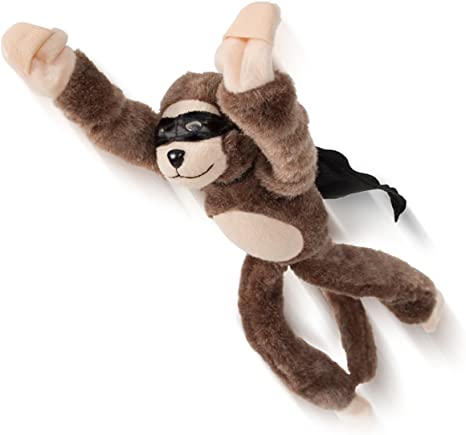Stuffed monkey slingshot from Amazon.