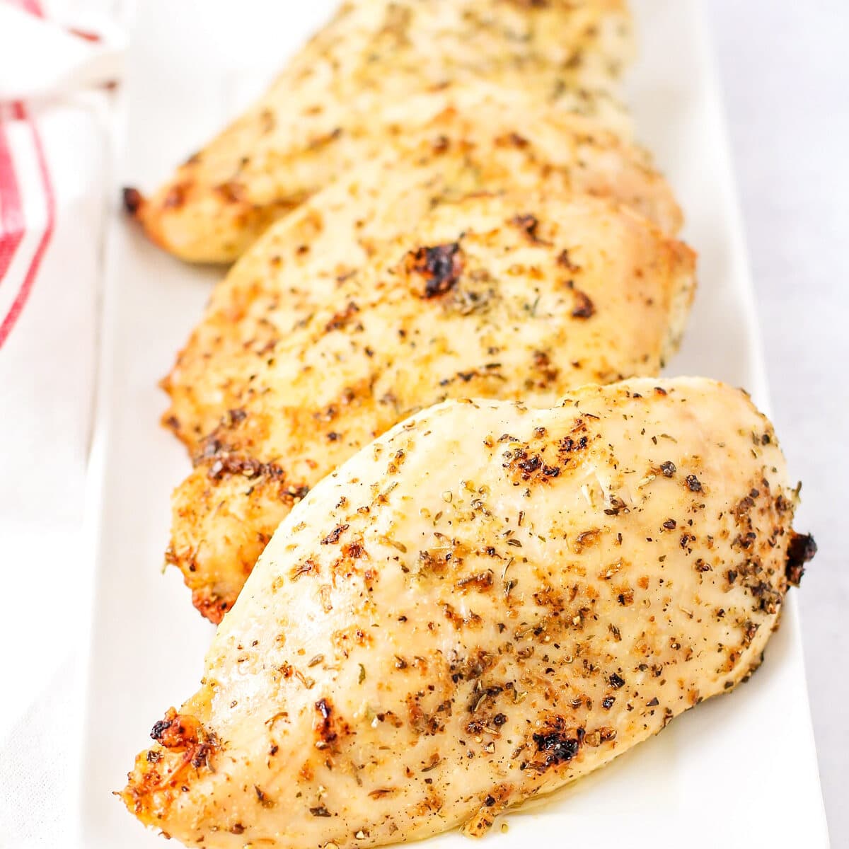 Baked Chicken How to Bake Chicken Breasts | Lil' Luna