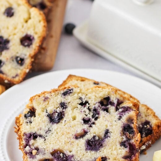 Easy Blueberry Bread Recipe | Lil' Luna