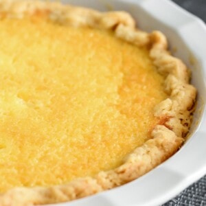 Buttermilk Pie {Easy Old-Fashioned Pie} +VIDEO | Lil' Luna