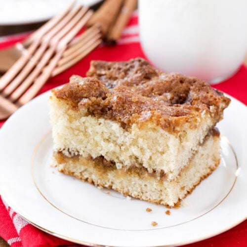 Make-Ahead Sour Cream Coffee Cake | Recipe | Coffee cake, Sour cream coffee  cake, Sour cream