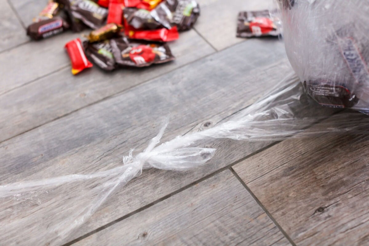 Tips for making saran wrap ball game.