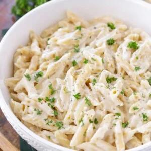 Creamy white deals pasta sauce