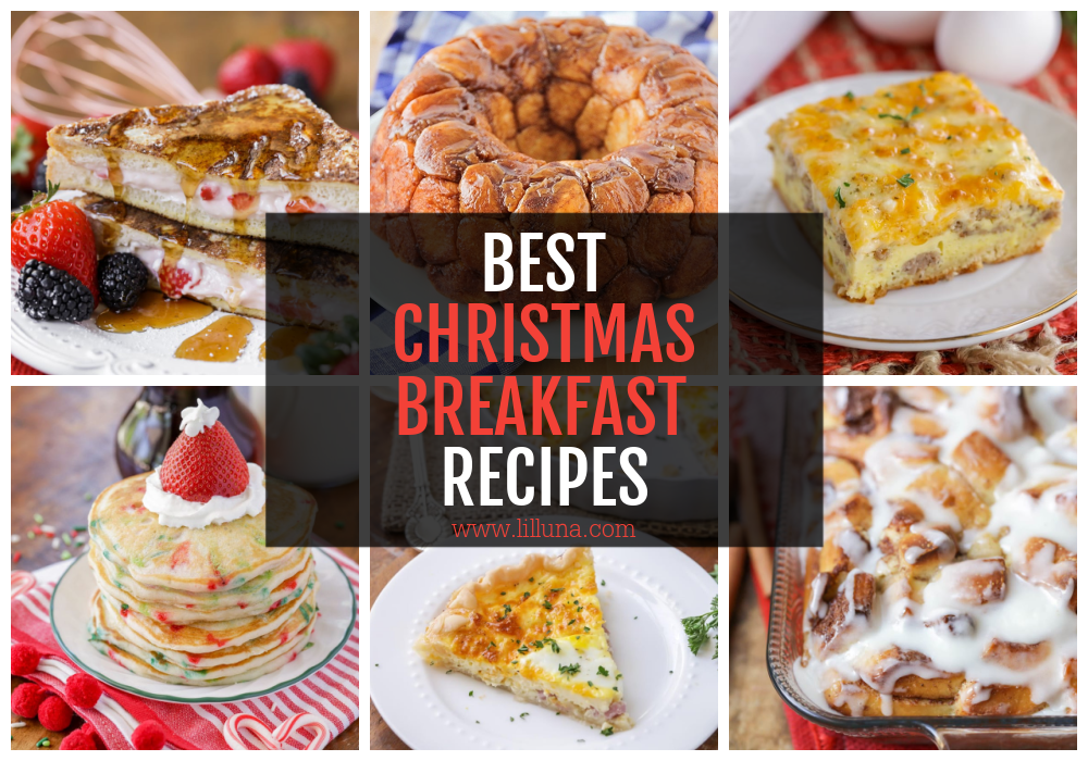 Christmas Breakfast is one of my favorite meals of the year!! It's such a magical morning with family, and we like to do it up right with any of these tasty Christmas Breakfast Ideas. 