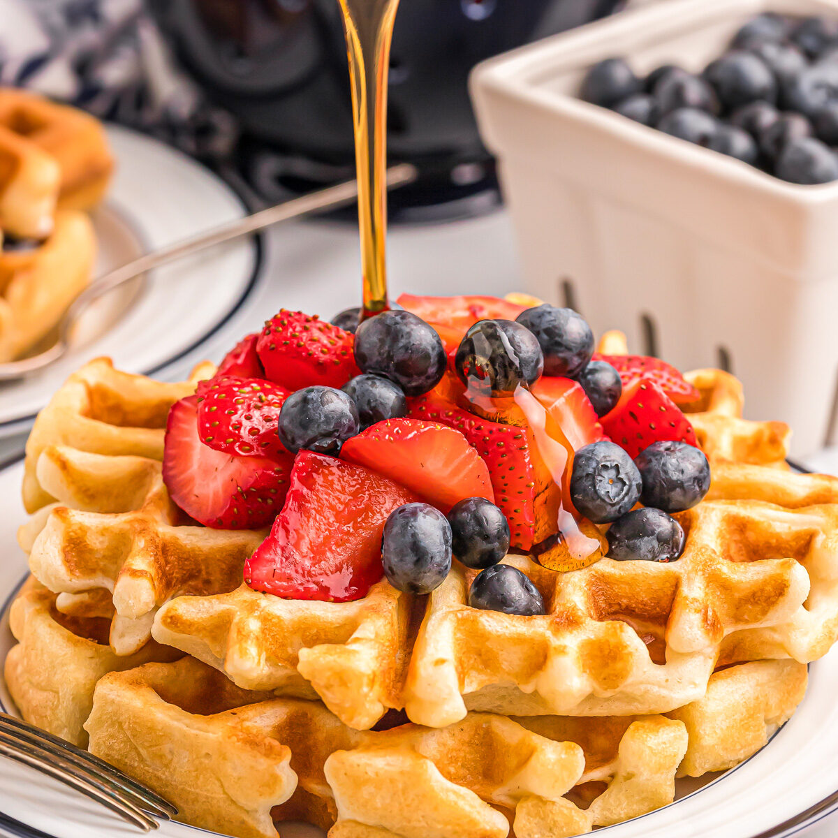 Bisquick Waffle Recipe {Ready in Minutes!} Lil' Luna