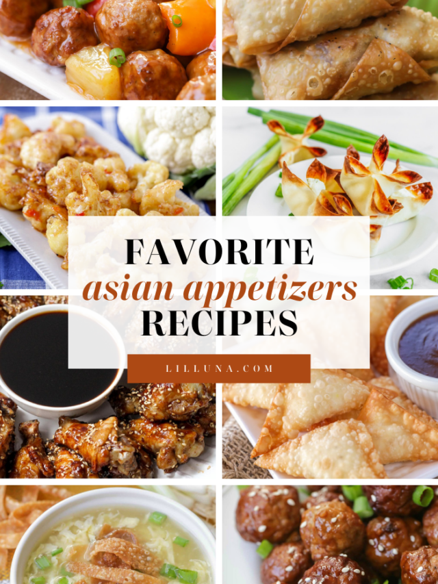 222+ Appetizers For Your Next Get Together! | Lil' Luna