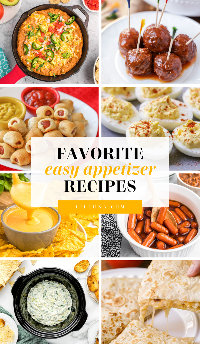 35+ Easy Appetizers Perfect for Any Occasion | Lil' Luna
