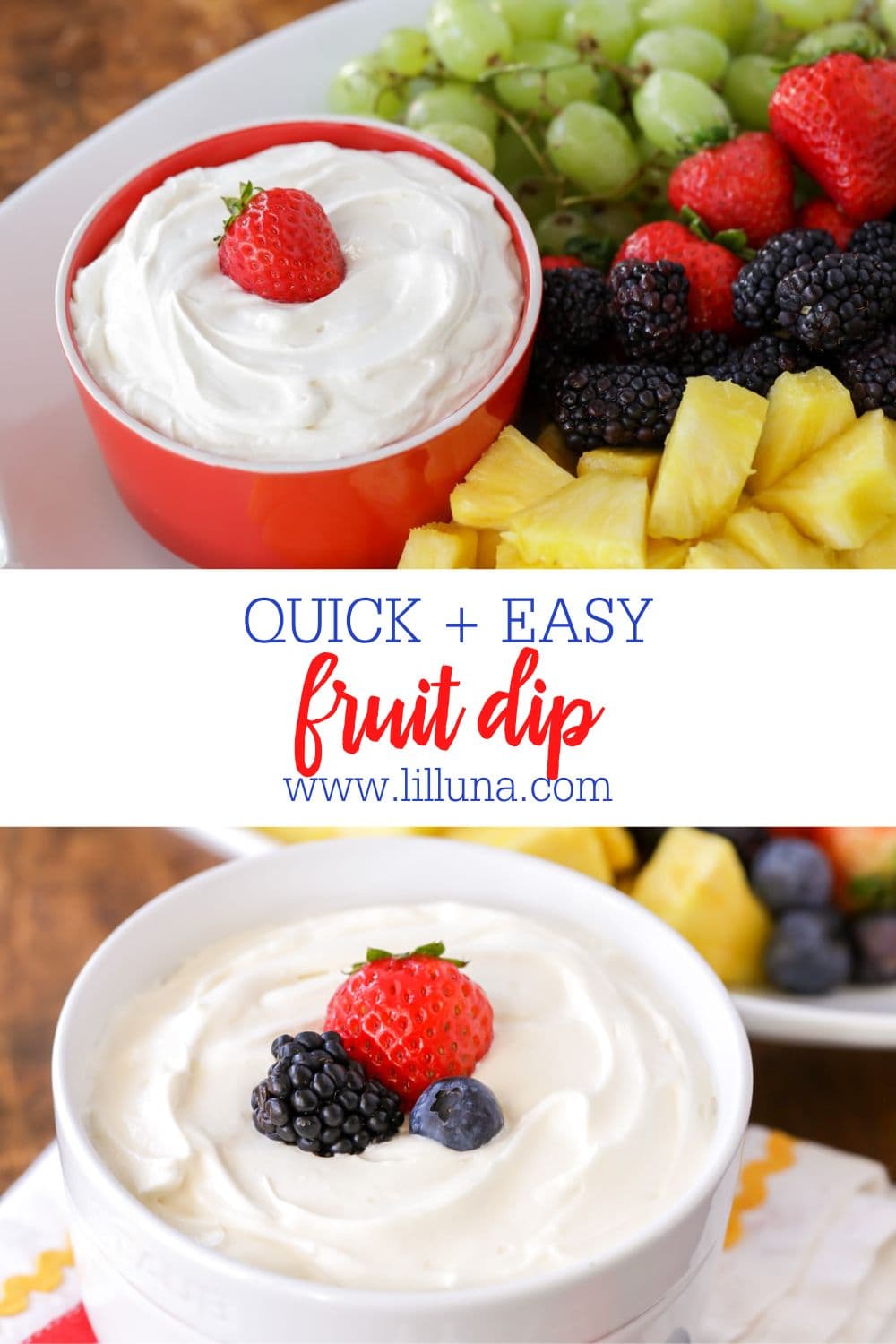 Quick Fruit Dip