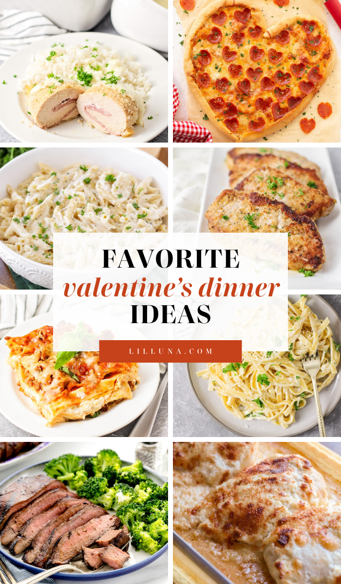 55+ Valentines Dinner Ideas | Lil' Luna