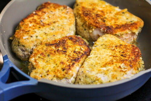 Breaded Pork Chops {Prepped in Minutes!} | Lil' Luna