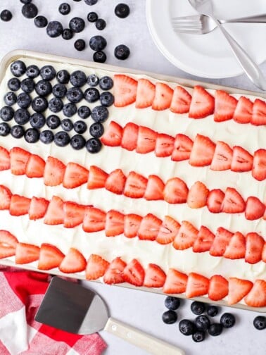 Red White and Blue Cake | Lil' Luna