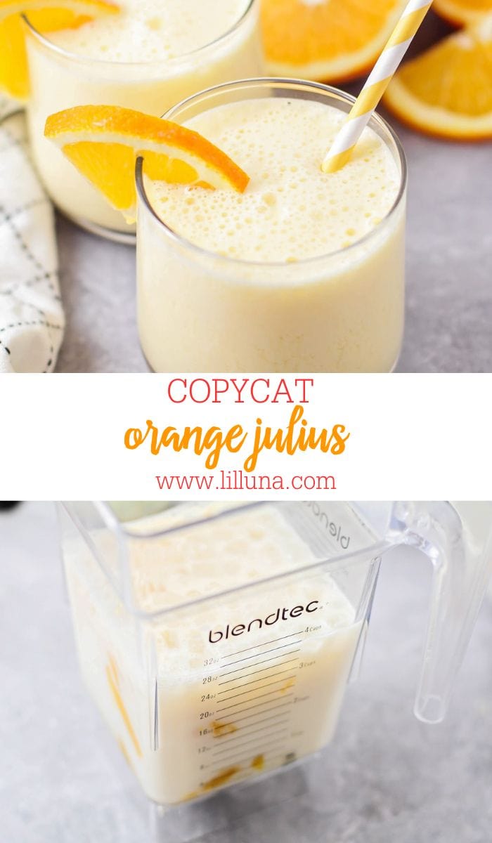 Orange Julius {Copycat Recipe} +VIDEO Lil' Luna