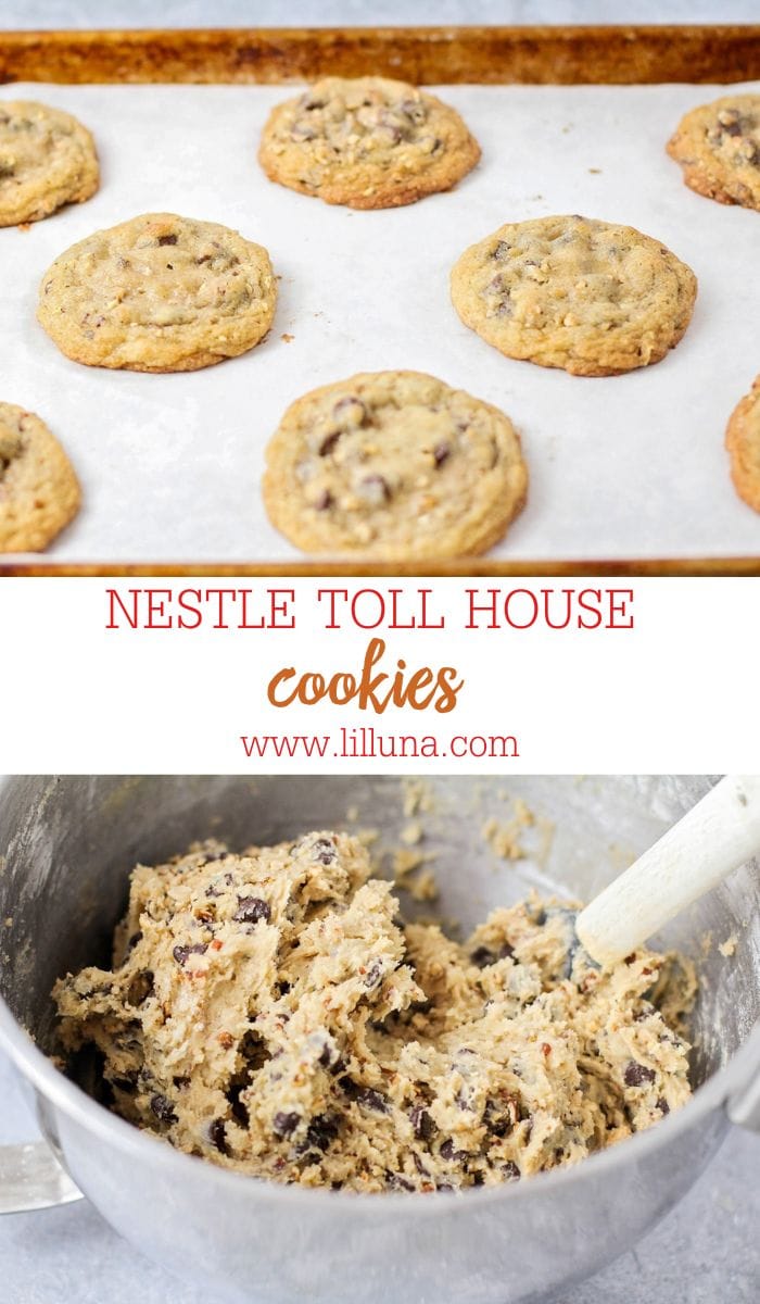 Nestlé Toll House Cookie Recipe {BEST-LOVED Cookie} | Lil'Luna