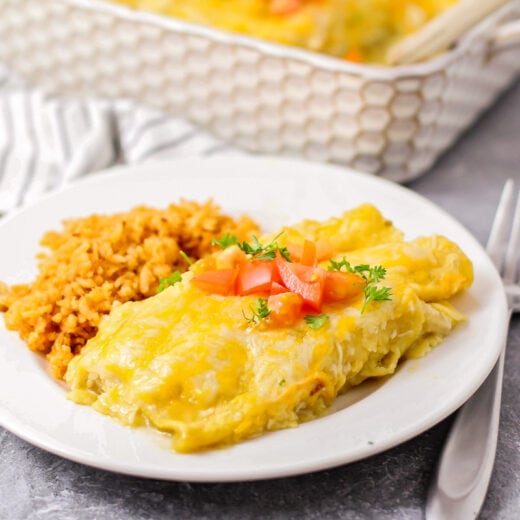 The BEST Chicken Enchilada Recipe {+VIDEO} Lil' Luna