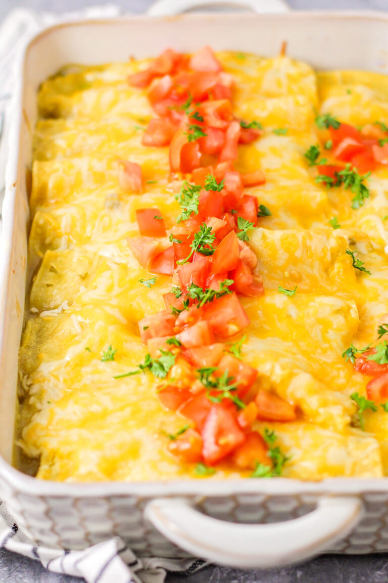 The BEST Chicken Enchilada Recipe {+VIDEO} Lil' Luna