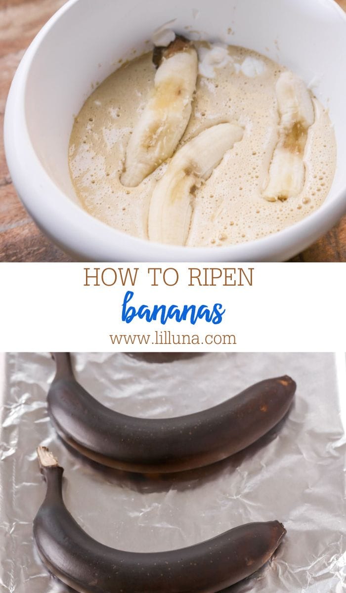 How to Ripen Bananas {3 Methods!} Lil' Luna