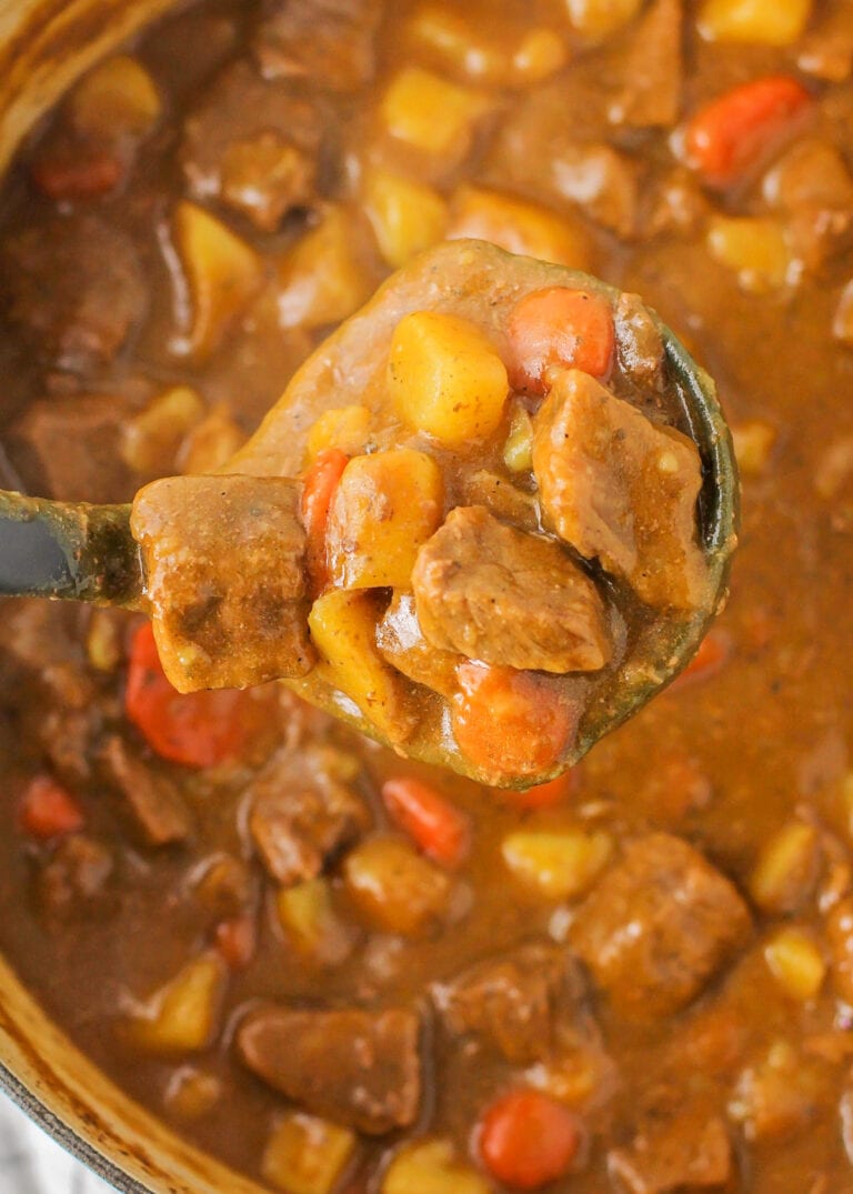 Beef Stew Recipe {10 Minutes Prep!} | Lil' Luna