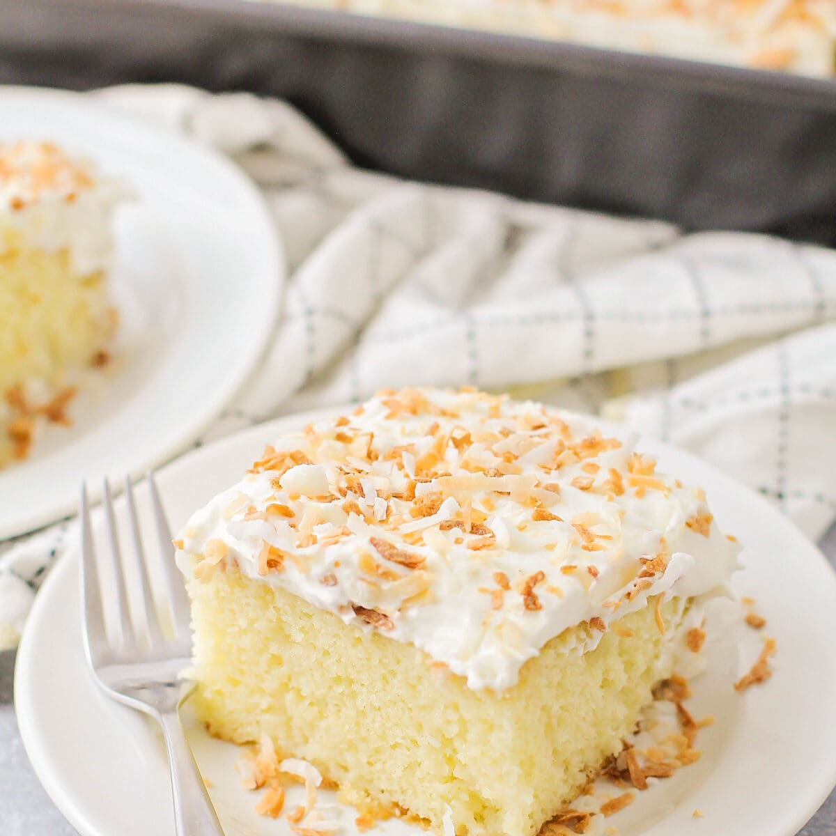 Coconut Poke Cake | Lil' Luna