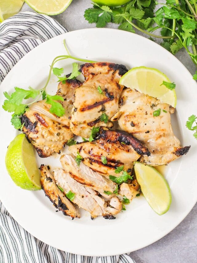 cilantro lime chicken - Lil' Luna