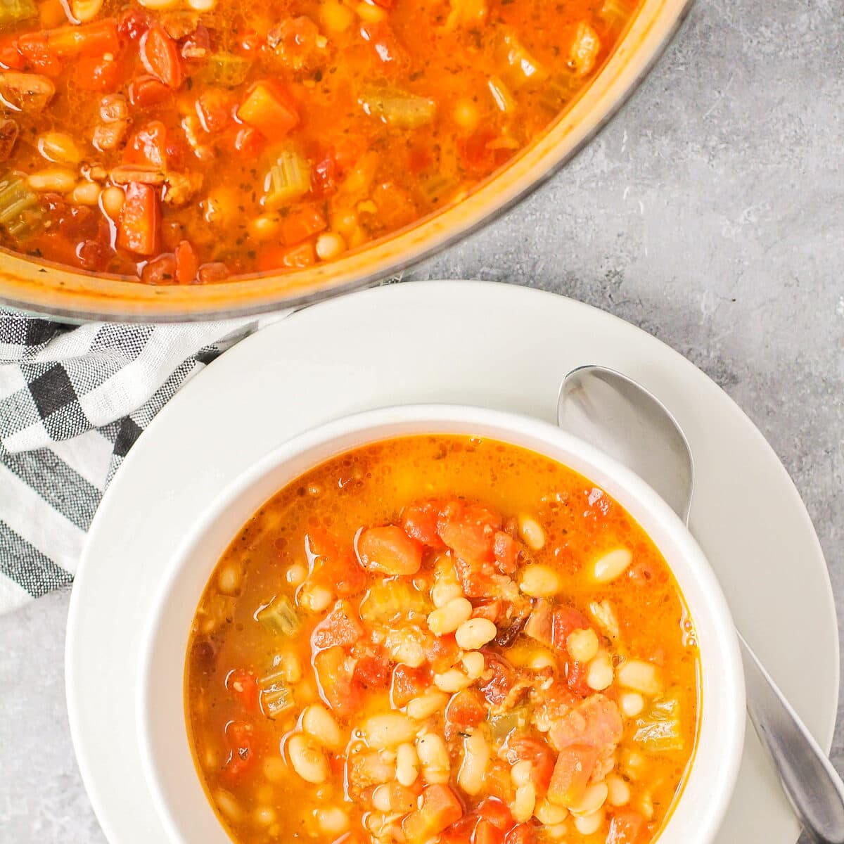 Classic Navy Bean Soup Recipe | Lil' Luna