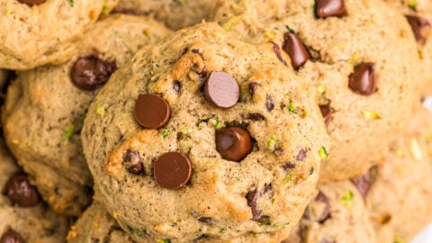 Zucchini Cookies {with Chocolate Chips!} | Lil' Luna