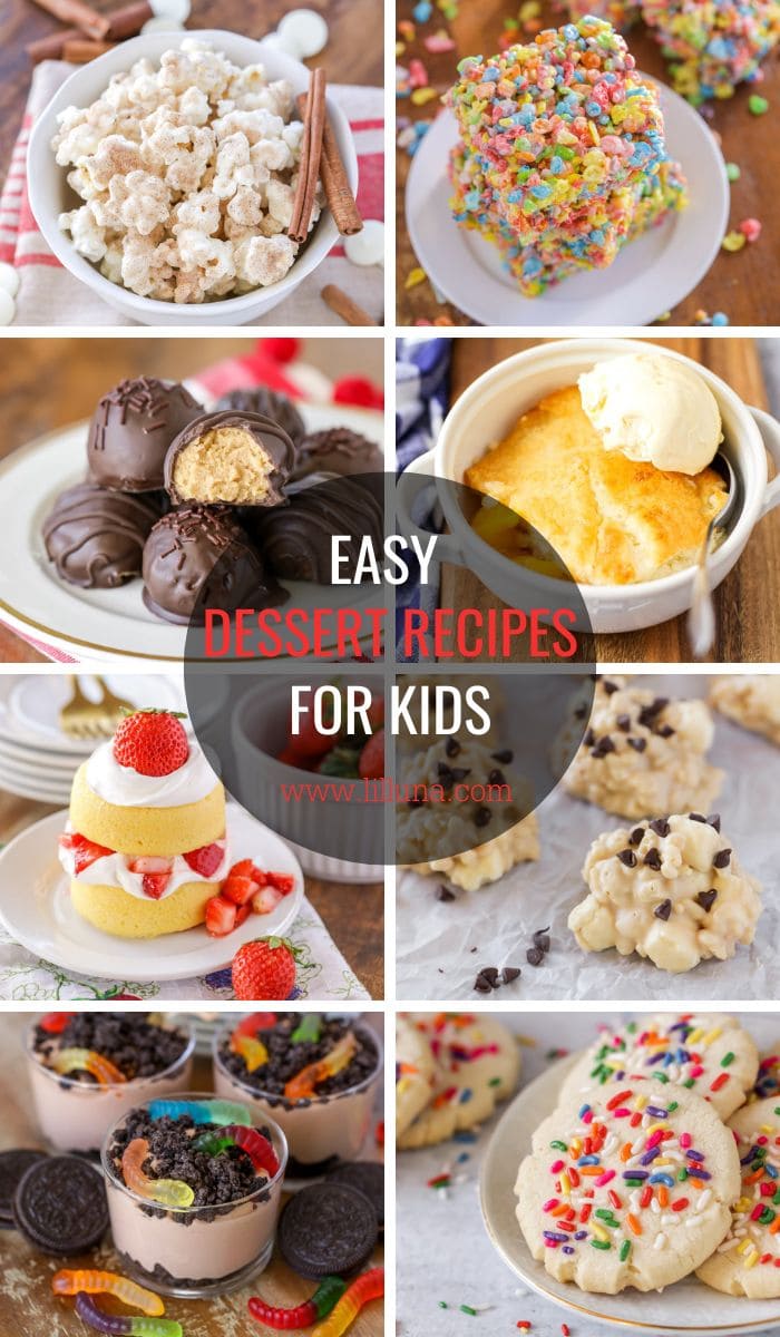 14 Easy Dessert Recipes To Make With Kids - Inside BruCrew Life