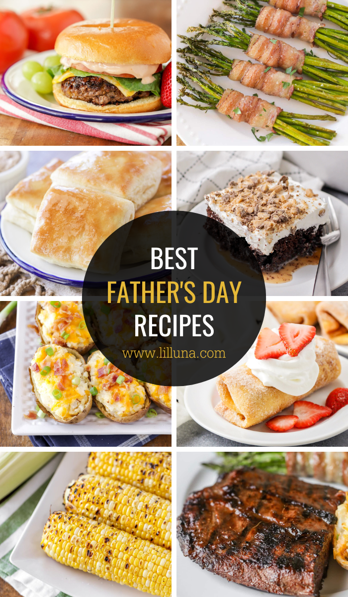 Why Not Spoil The Men In Our Lives That We Love With An Amazing Meal 