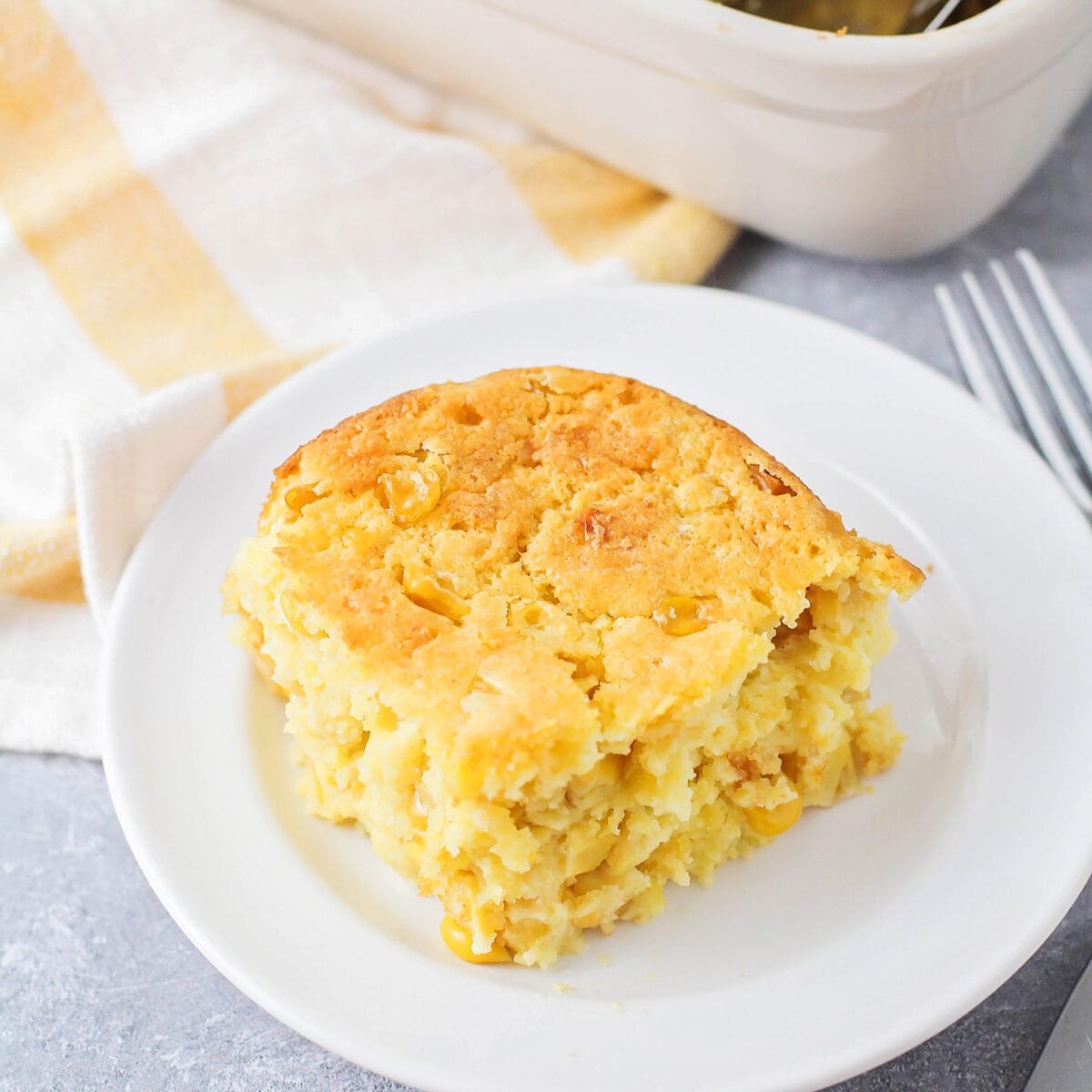 Slow Cooker Macaroni and Corn Casserole - I Wash You Dry