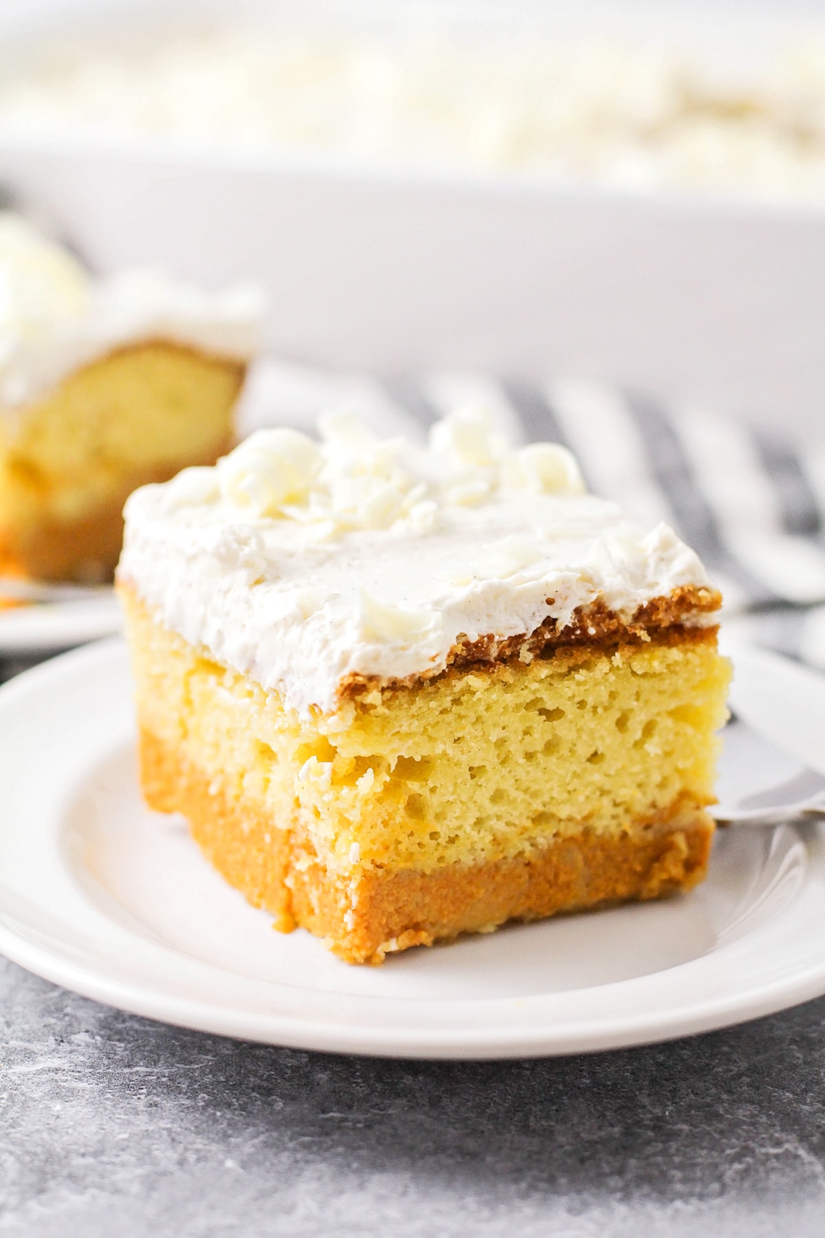 Magic Vanilla Lemon Custard Cake - Food & Wine Chickie Insider