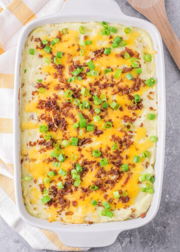 Mashed Potato Casserole {+VIDEO} | Lil' Luna