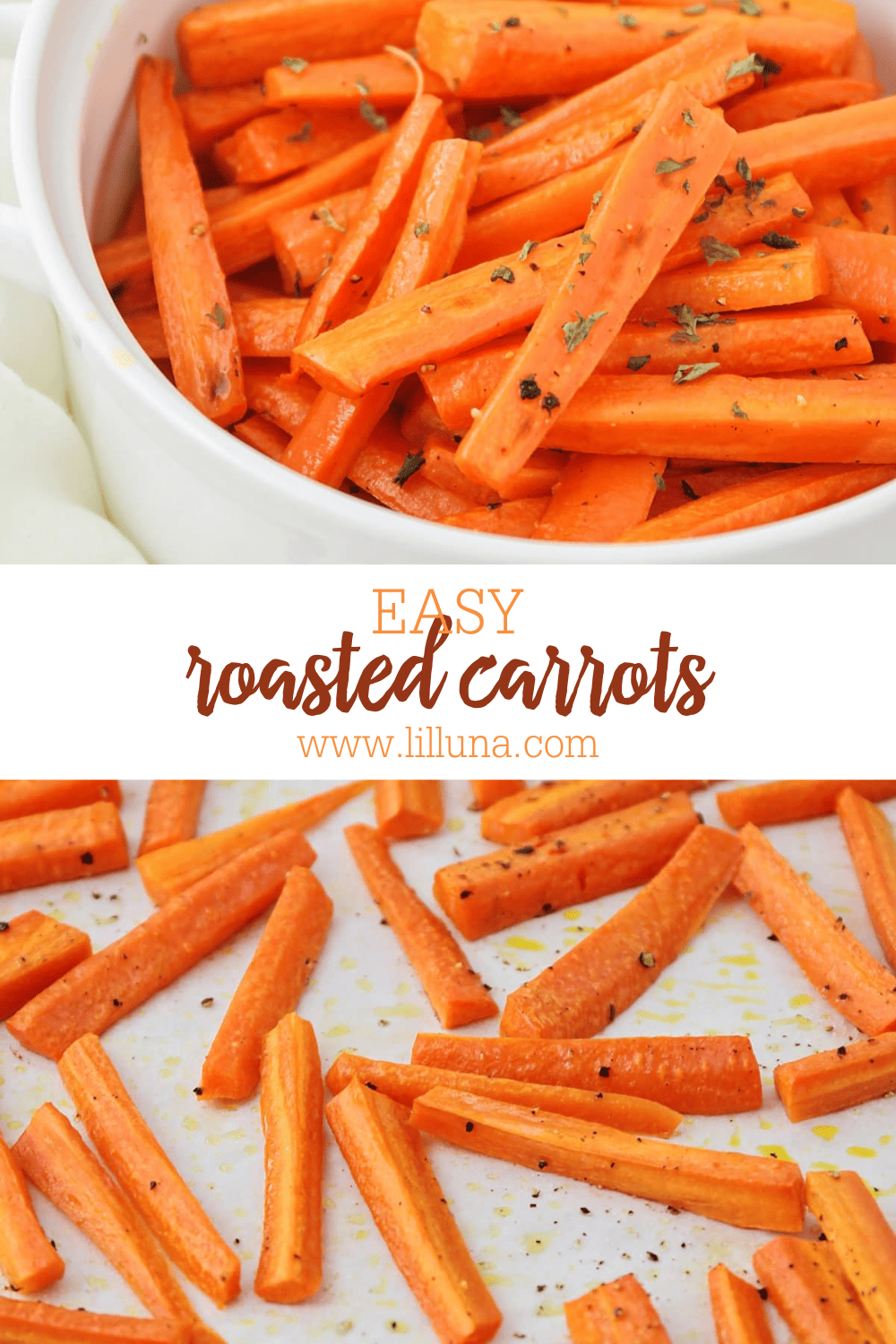 Easy Roasted Carrots Recipe | Lil' Luna