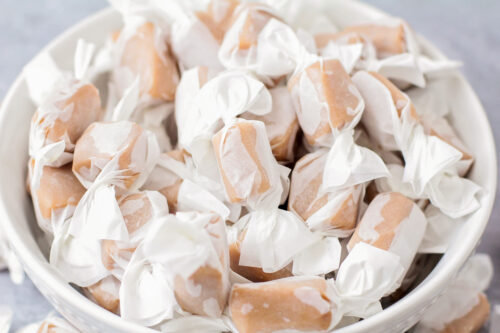 Homemade Caramel Candy | Lil' Luna