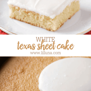 White Texas Sheet Cake Recipe For 9 x 13 Inch Pan » Hummingbird High