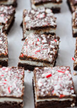 Peppermint Brownies {With 3 Layers!} | Lil' Luna