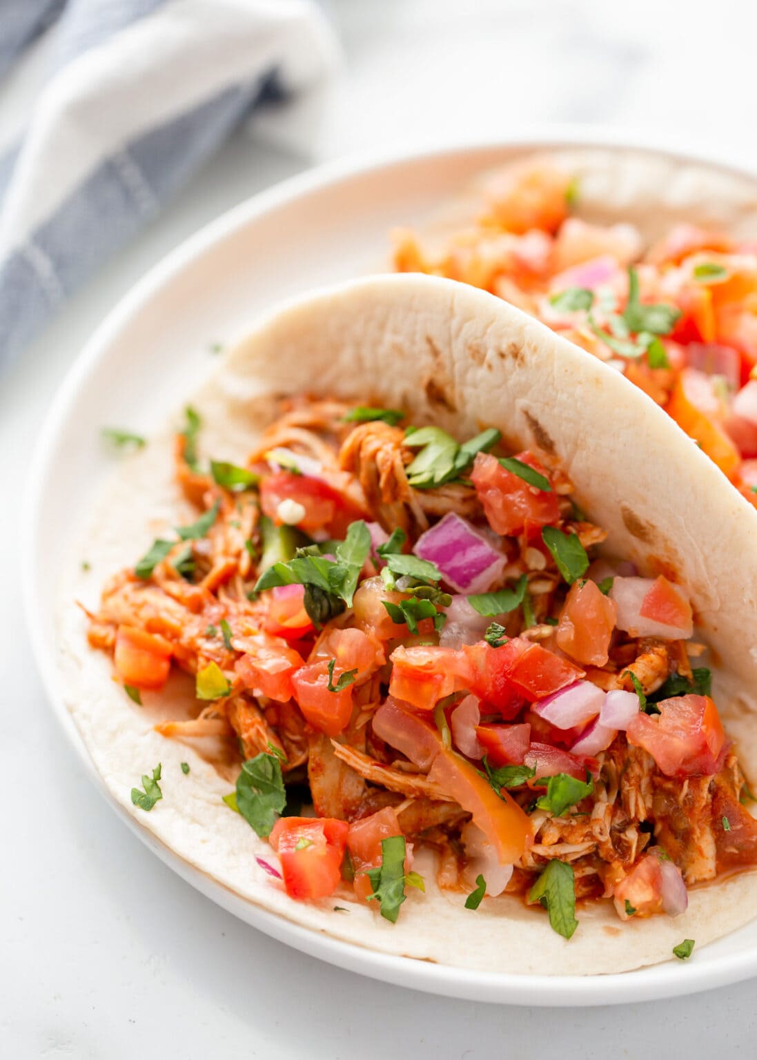 Slow Cooker Chicken Tacos {+Instant Pot Instructions} Lil' Luna