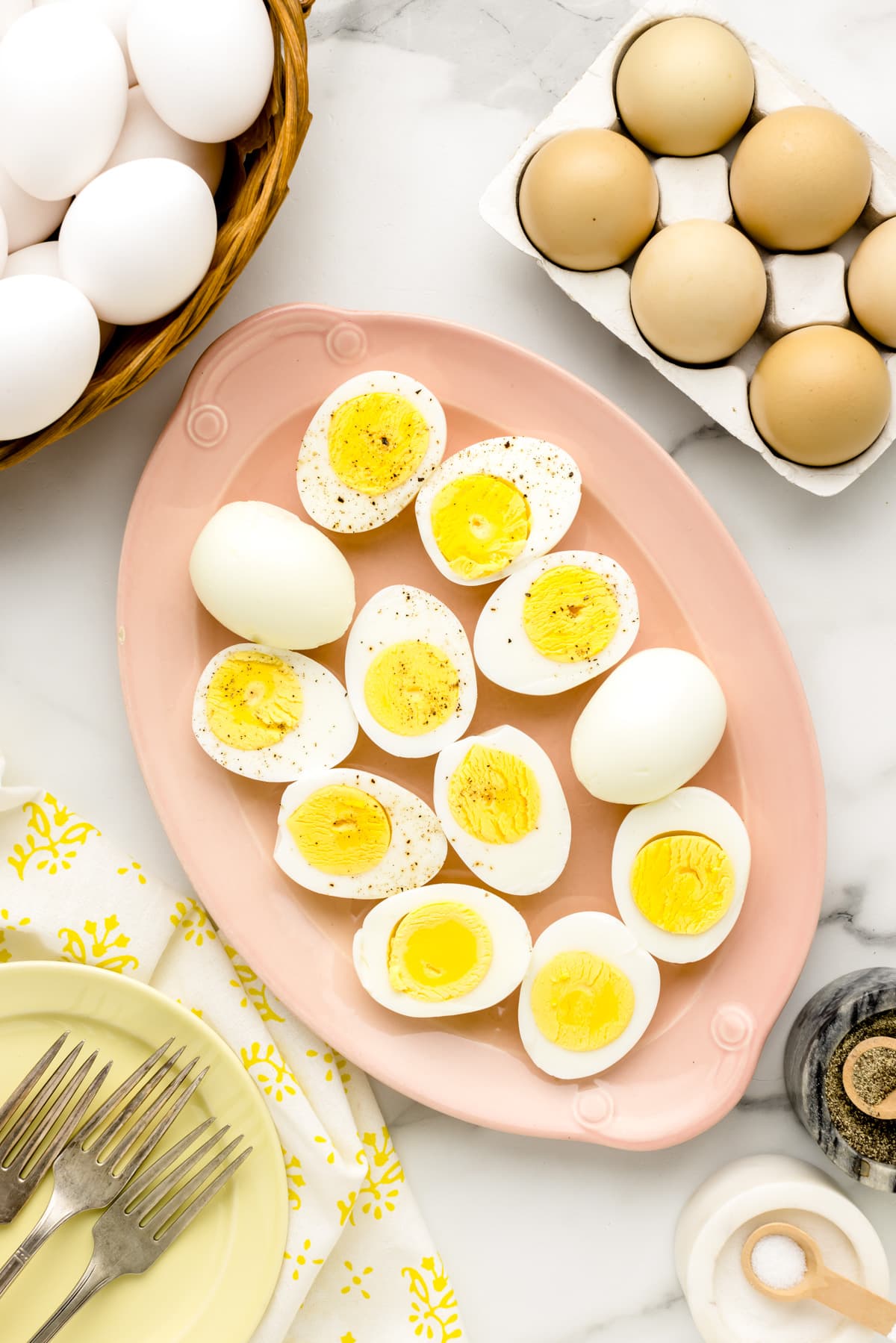 The Simple Secret to Easy Peel Boiled Eggs