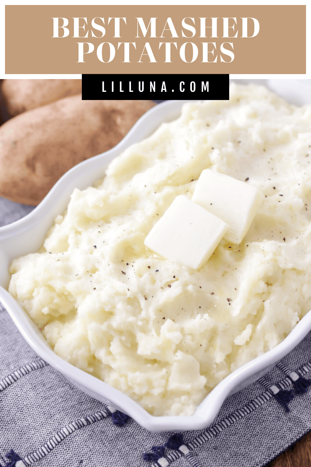 Best Mashed Potatoes | Lil' Luna