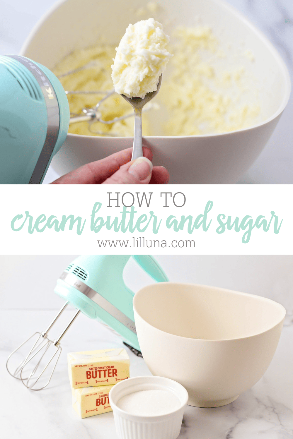 How to Cream Butter and Sugar {Step by Step!} Lil' Luna