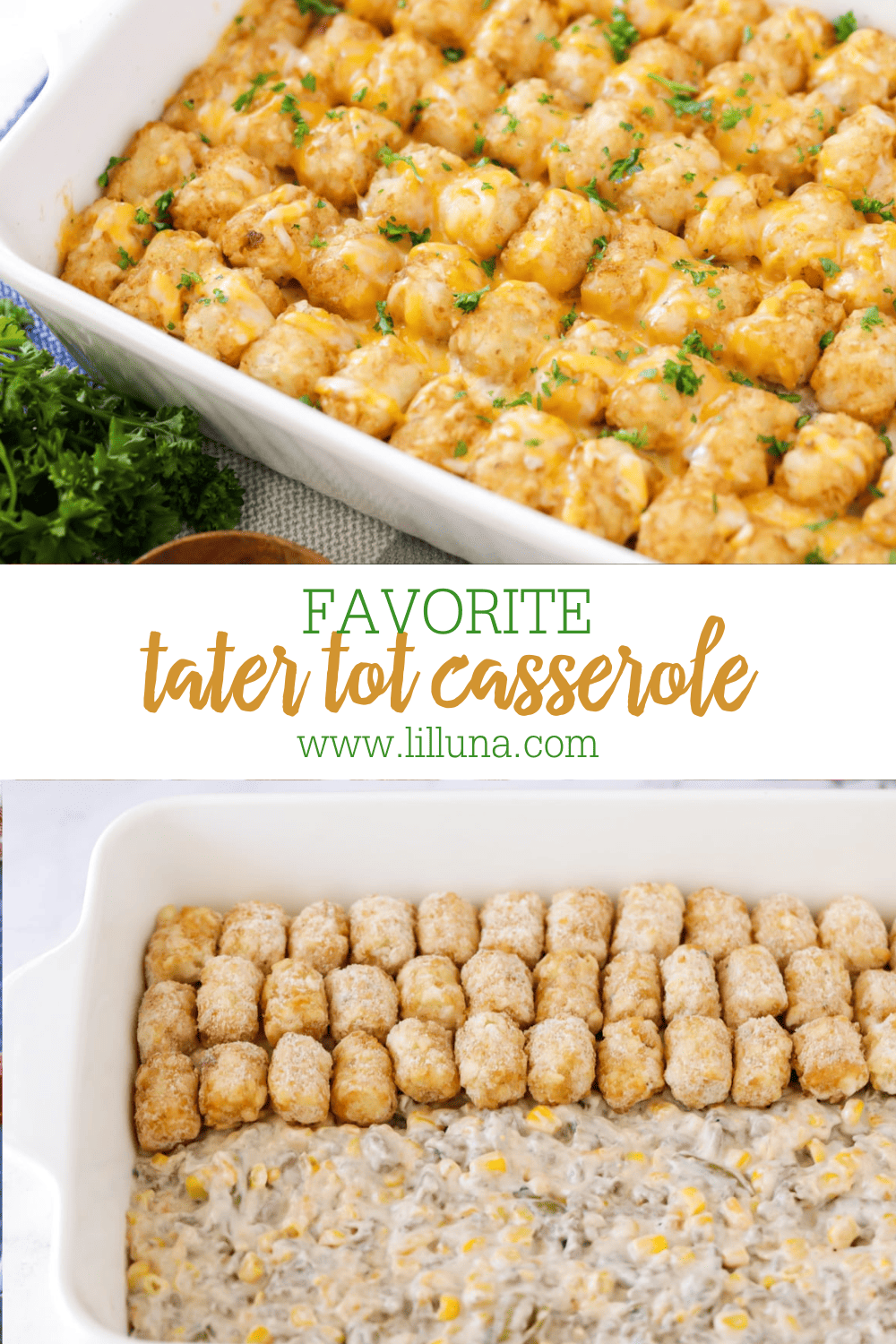Easy Tater Tot Casserole Lil' Luna