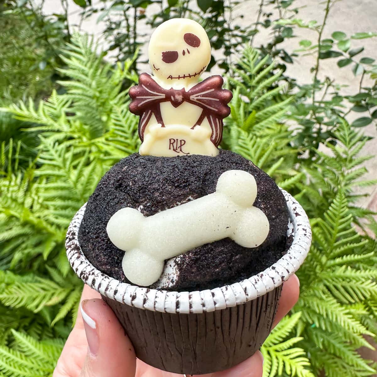 Halloween Cupcake and Abuelitas Cake - Disneyland Halloween Food 2023.