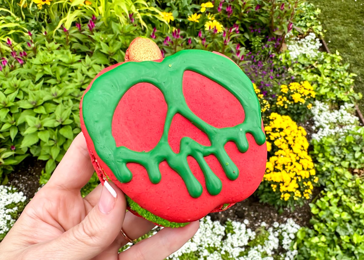 Poison Apple Macaron from Jolly Holiday Bakery.
