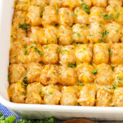 Easy Tater Tot Casserole | Lil' Luna