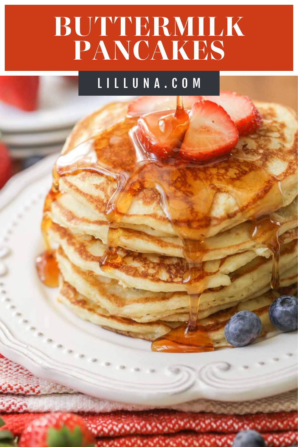 Best Buttermilk Pancakes Recipe | Lil' Luna