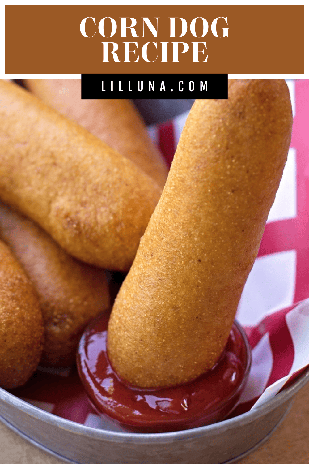 Homemade Corn Dog Recipe | Lil' Luna