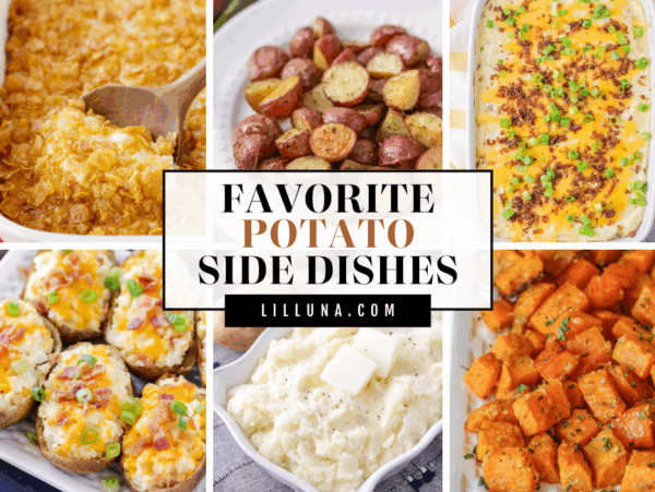 A collection of 35+ potato side dishes.