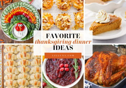 Thanksgiving Dinner Ideas {The Complete List} | Lil' Luna